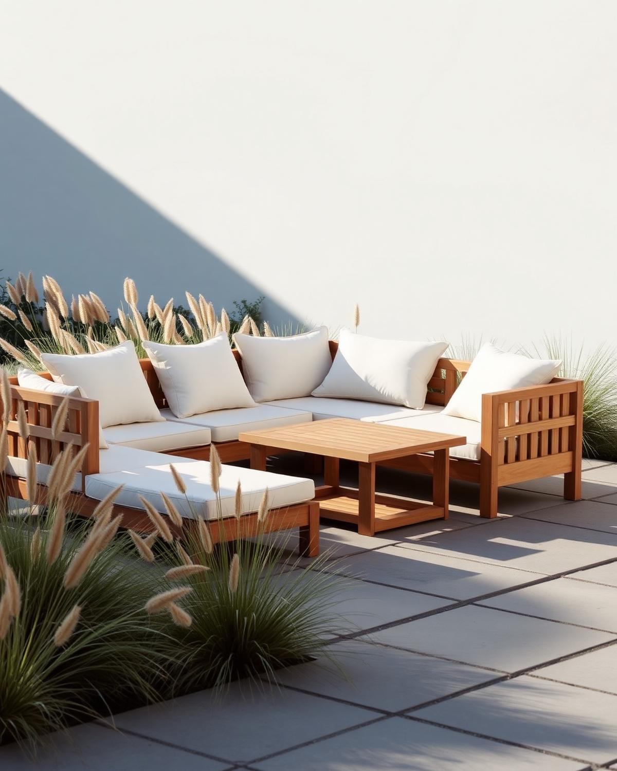 Gartenmöbel — Szene aus der Lazuri-Home-Kollektion